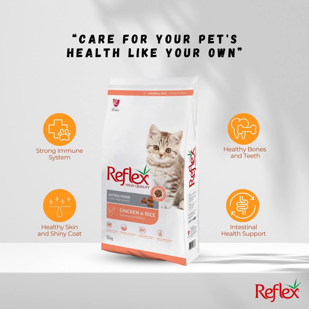 Reflex Kitten 2kg (Chicken and rice) 