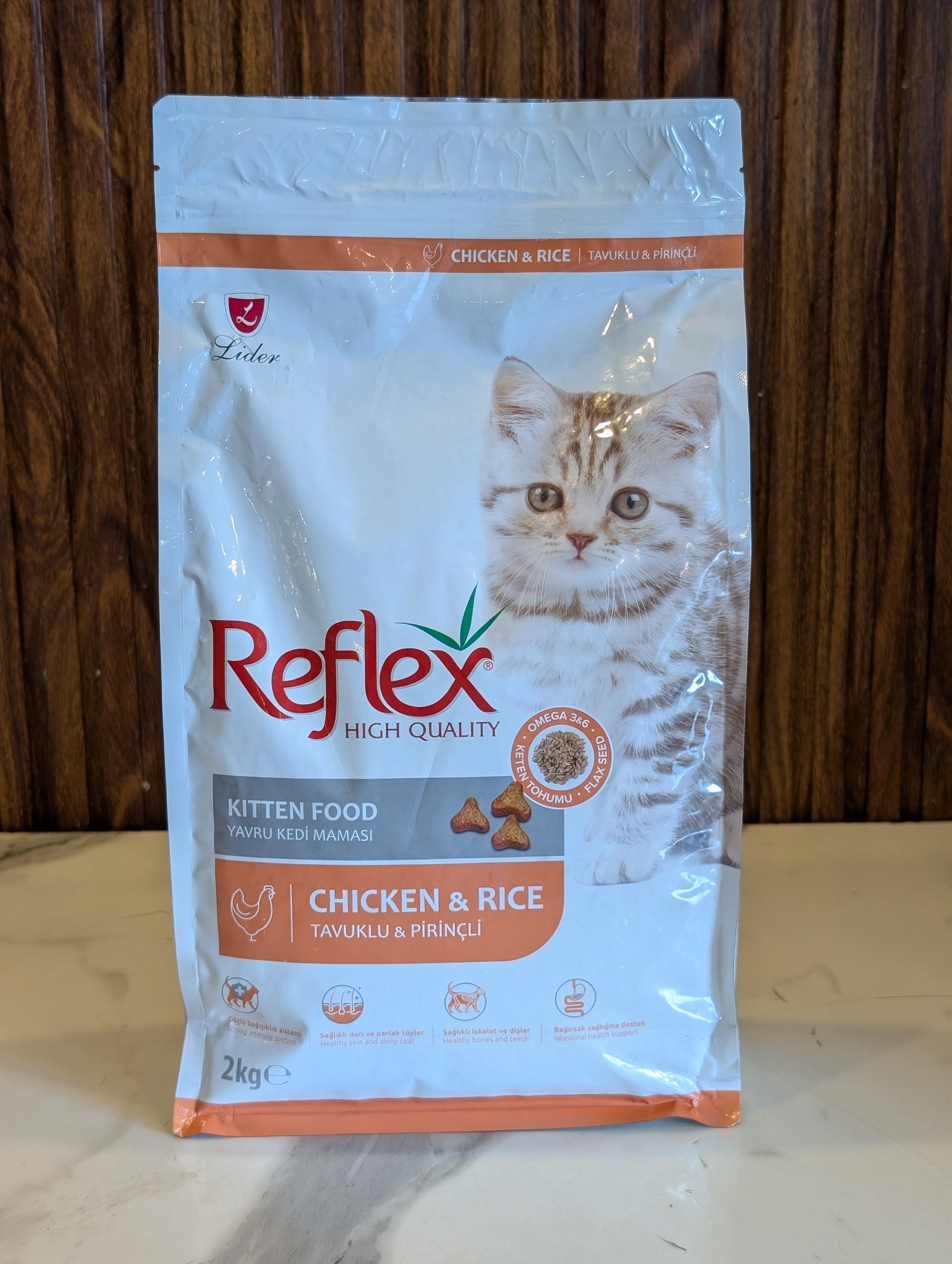 Reflex Kitten 2kg (Chicken and rice) 