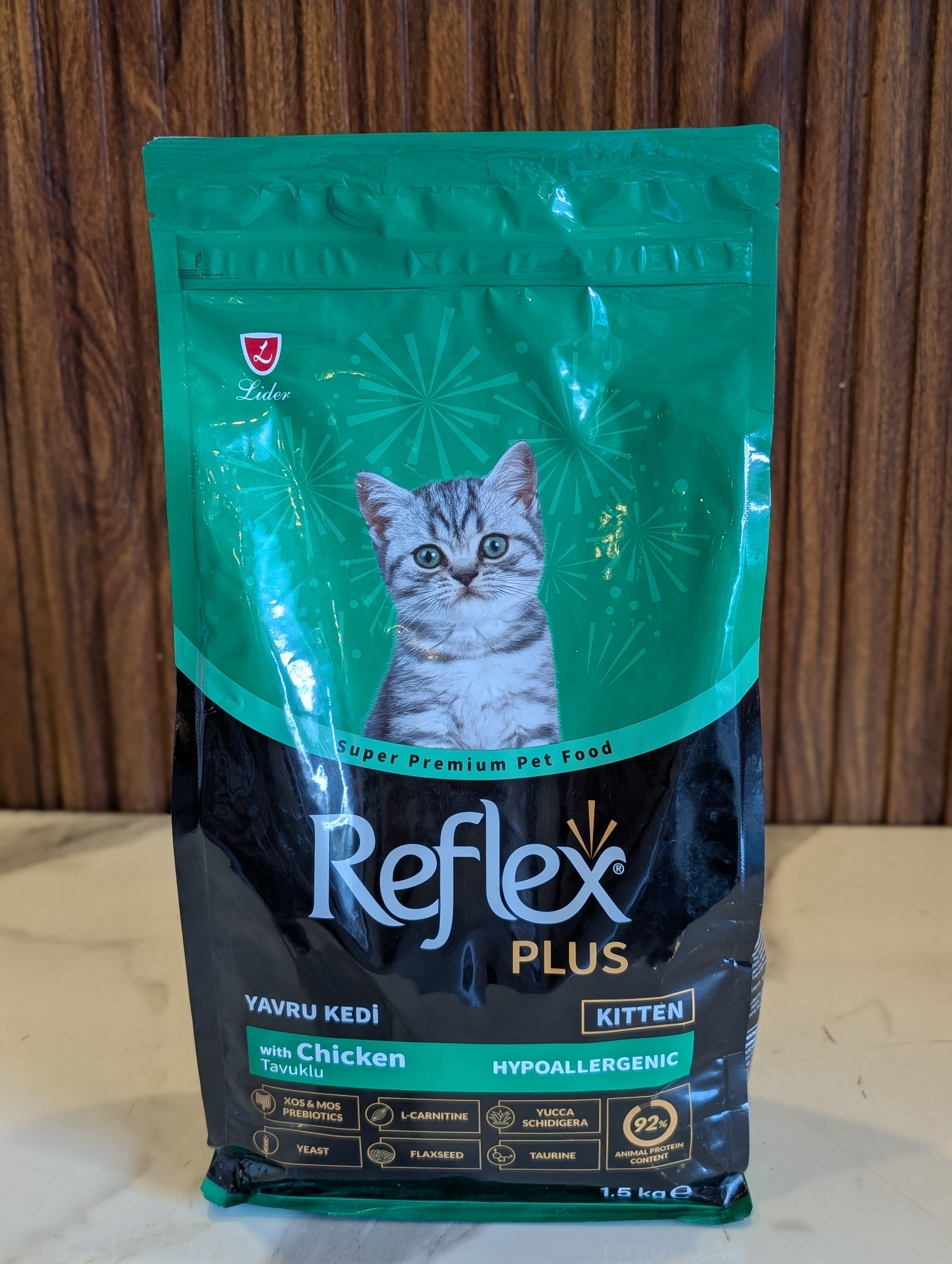 Reflex plus Kitten Chicken 1.5kg Hypoallergenic 